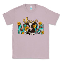 Lilac show mom with cow mothers day Classic Tee - texasbilliewilder