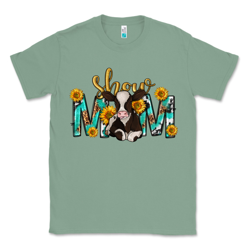 Show Mom With Cow Mothers Day Classic Tee by texasbilliewilder | Teevron