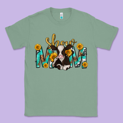 Show Mom With Cow Mothers Day Classic Tee Designed By Texasbilliewilder