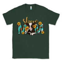 Sports Green show mom with cow mothers day Classic Tee - texasbilliewilder