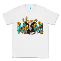 White show mom with cow mothers day Classic Tee - texasbilliewilder
