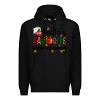 Black santa's favorite  paraprofesyonal Premium Hoodie - AdoDesignShop