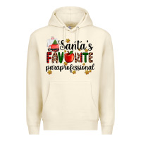 Sandshell santa's favorite  paraprofesyonal Premium Hoodie - AdoDesignShop