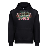 Black bring your ass kicking boots Urban Hoodie - NancyCooperArtShop