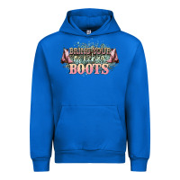 Cobalt bring your ass kicking boots Urban Hoodie - NancyCooperArtShop