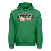 Emerald bring your ass kicking boots Urban Hoodie - NancyCooperArtShop