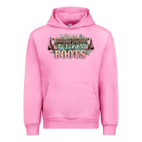 Fuchsia Pink bring your ass kicking boots Urban Hoodie - NancyCooperArtShop