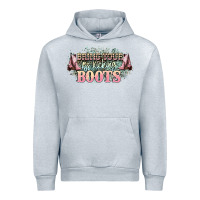 Heather Grey bring your ass kicking boots Urban Hoodie - NancyCooperArtShop