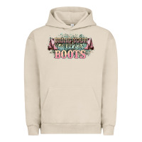 Pigment French Oak bring your ass kicking boots Urban Hoodie - NancyCooperArtShop