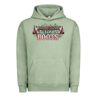Pigment Oil Green bring your ass kicking boots Urban Hoodie - NancyCooperArtShop