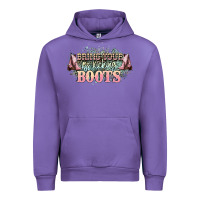 Tulip bring your ass kicking boots Urban Hoodie - NancyCooperArtShop