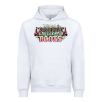 White bring your ass kicking boots Urban Hoodie - NancyCooperArtShop