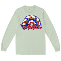 Matcha America rainbow Long Sleeve Tee - texasbilliewilder