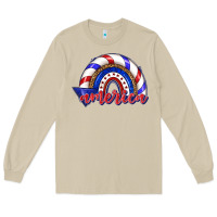 Mushroom America rainbow Long Sleeve Tee - texasbilliewilder
