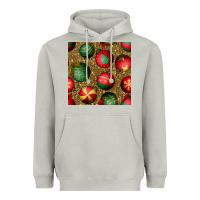 Moon Dust christmas ornaments and leopard seamless pattern Heavyweight Hoodie - BundleAndBundleShop