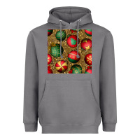 Storm christmas ornaments and leopard seamless pattern Heavyweight Hoodie - BundleAndBundleShop