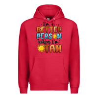 Cardinal im better person when im tan Premium Hoodie - MaliasSmallBusiness