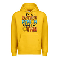 Lemon im better person when im tan Premium Hoodie - MaliasSmallBusiness