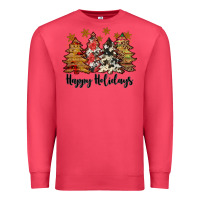 Cardinal happy holidays Premium Sweatshirt - JahusDesignShop