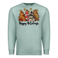 Seafoam happy holidays Premium Sweatshirt - JahusDesignShop