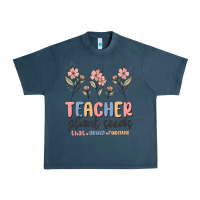 Midnight Navy teacher plant seeds that grow forever Urban Heavy Tee - MaliasSmallBusiness