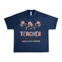 Navy teacher plant seeds that grow forever Urban Heavy Tee - MaliasSmallBusiness