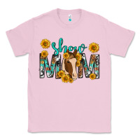 Bubblegum Pink show mom with horse mothers day Classic Tee - texasbilliewilder