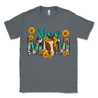 Charcoal Heather show mom with horse mothers day Classic Tee - texasbilliewilder