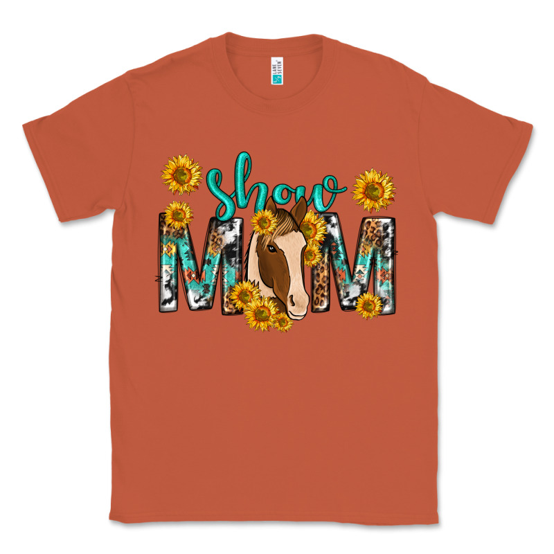 Show Mom With Horse Mothers Day Classic Tee by texasbilliewilder | Teevron