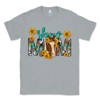 Heather Grey show mom with horse mothers day Classic Tee - texasbilliewilder