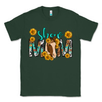 Sports Green show mom with horse mothers day Classic Tee - texasbilliewilder