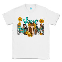 White show mom with horse mothers day Classic Tee - texasbilliewilder