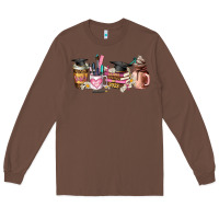 Chestnut senior 2023 graduation coffee cups Long Sleeve Tee - AdoDesignShop