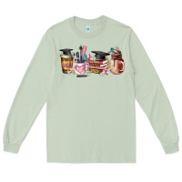 Matcha senior 2023 graduation coffee cups Long Sleeve Tee - AdoDesignShop