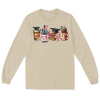 Mushroom senior 2023 graduation coffee cups Long Sleeve Tee - AdoDesignShop