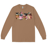 Toasted Coconut senior 2023 graduation coffee cups Long Sleeve Tee - AdoDesignShop