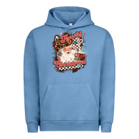 Pigment Pebble Blue western howdy christmas Urban Hoodie - MaliasSmallBusiness