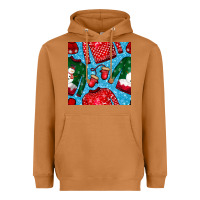 Meerkat christmas clothes seamless pattern Heavyweight Hoodie - BundleAndBundleShop