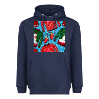Navy christmas clothes seamless pattern Heavyweight Hoodie - BundleAndBundleShop