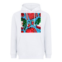 White christmas clothes seamless pattern Heavyweight Hoodie - BundleAndBundleShop