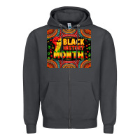 Smoke Black History Month Zipper Hoodie - Zillion Design Studio