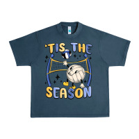 Midnight Navy tis the season volleyball Urban Heavy Tee - MaliasSmallBusiness