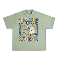 Oil Green tis the season volleyball Urban Heavy Tee - MaliasSmallBusiness