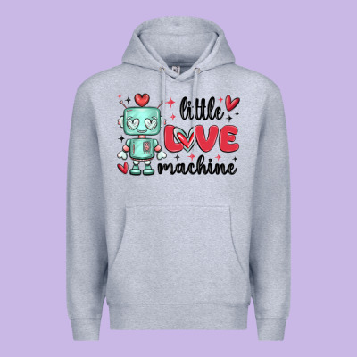 Little Love Machine Premium Hoodie Designed By Maliassmallbusiness