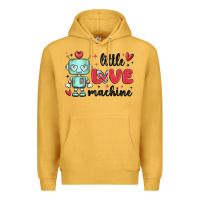 Mustard little love machine Premium Hoodie - MaliasSmallBusiness