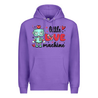 Purple little love machine Premium Hoodie - MaliasSmallBusiness
