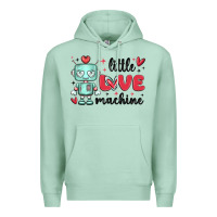 Seafoam little love machine Premium Hoodie - MaliasSmallBusiness