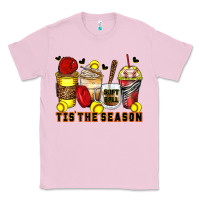Bubblegum Pink tis' the season softball coffee cups Classic Tee - Zillion Design Studio