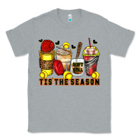 Heather Grey tis' the season softball coffee cups Classic Tee - Zillion Design Studio