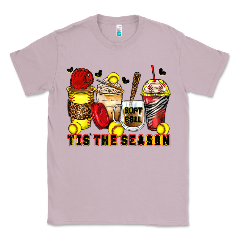 Tis' The Season Softball Coffee Cups Classic Tee by Zillion Design Studio | Teevron